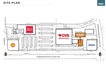 334 S Diamond Bar Blvd, Diamond Bar, CA for lease Site Plan- Image 1 of 7