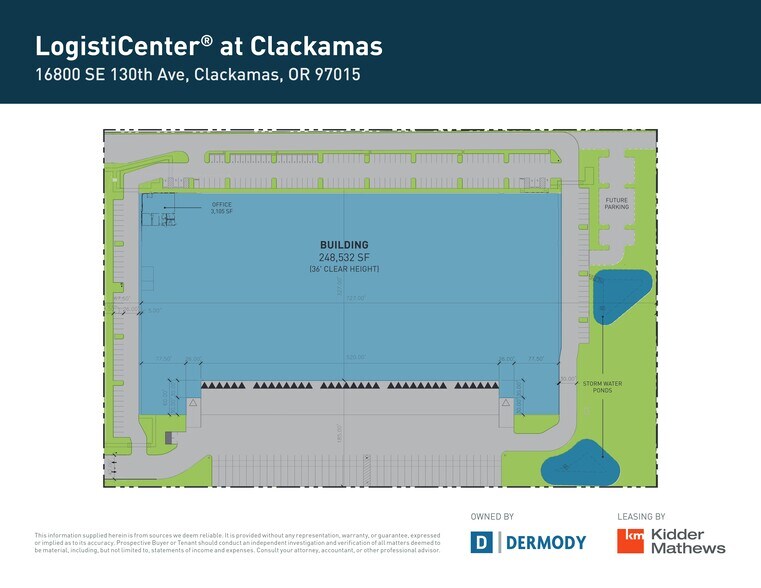 16800 SE 130th Ave, Clackamas, OR for sale - Site Plan - Image 2 of 2