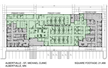 11091 Jason Ave NE, Albertville, MN for lease Floor Plan- Image 1 of 1