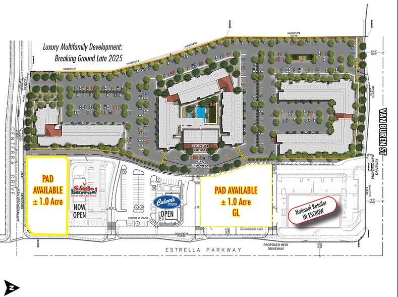 SWC Estrella Pkwy & Van Buren St, Goodyear, AZ for sale - Building Photo - Image 2 of 4