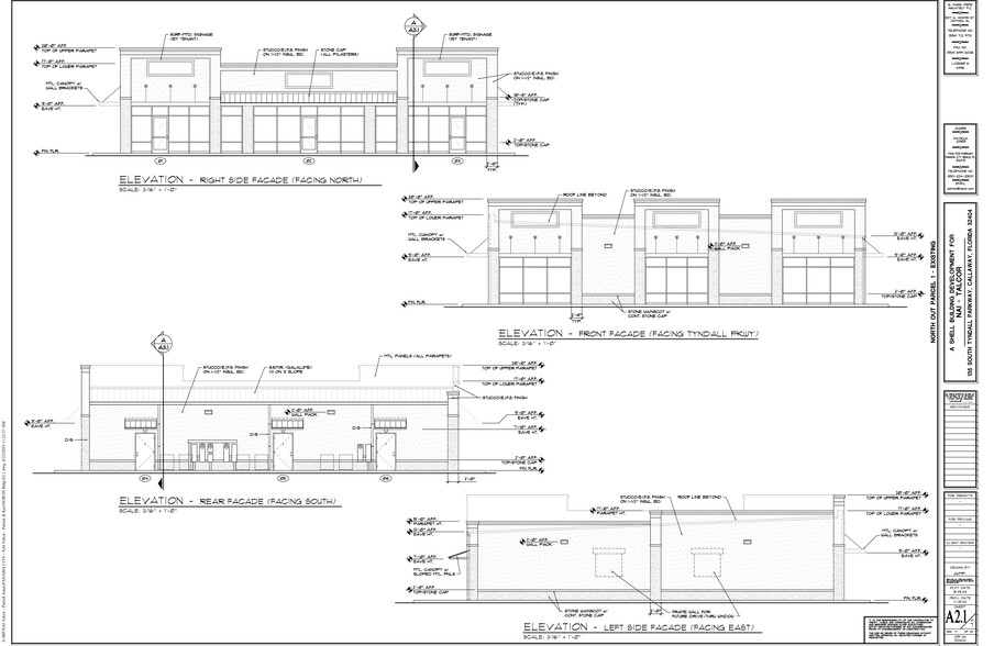 133 S Tyndall Pky, Panama City, FL for lease - Site Plan - Image 1 of 4