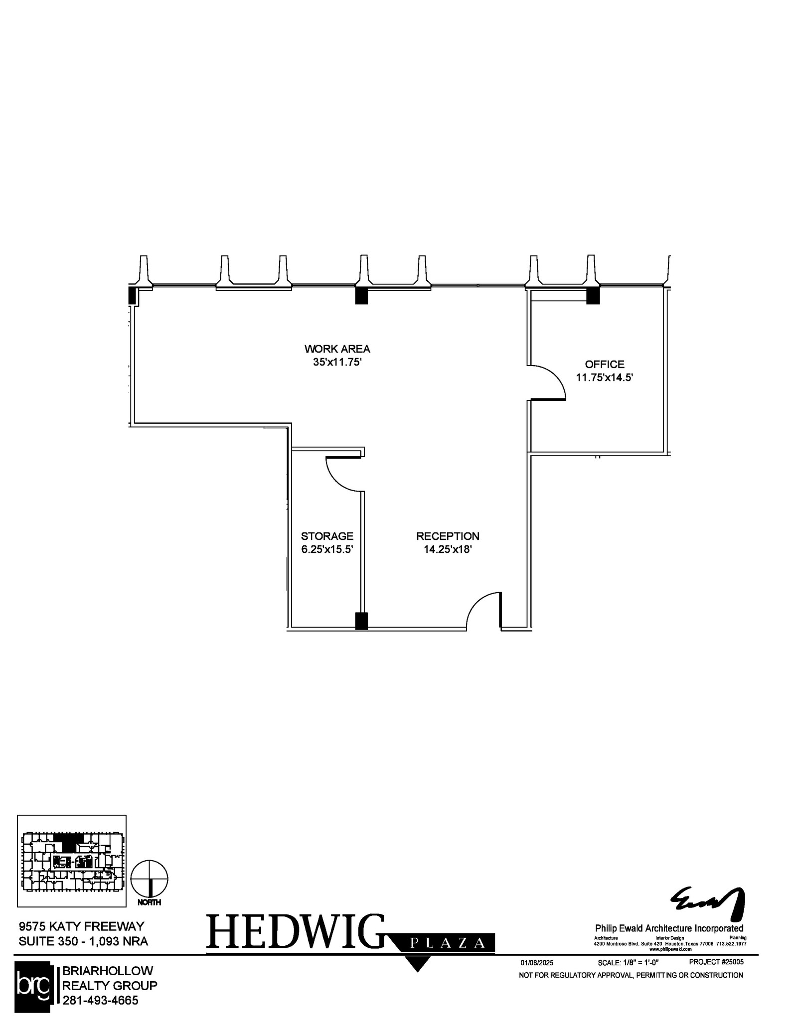 9575 Katy Fwy, Houston, TX for lease Floor Plan- Image 1 of 1