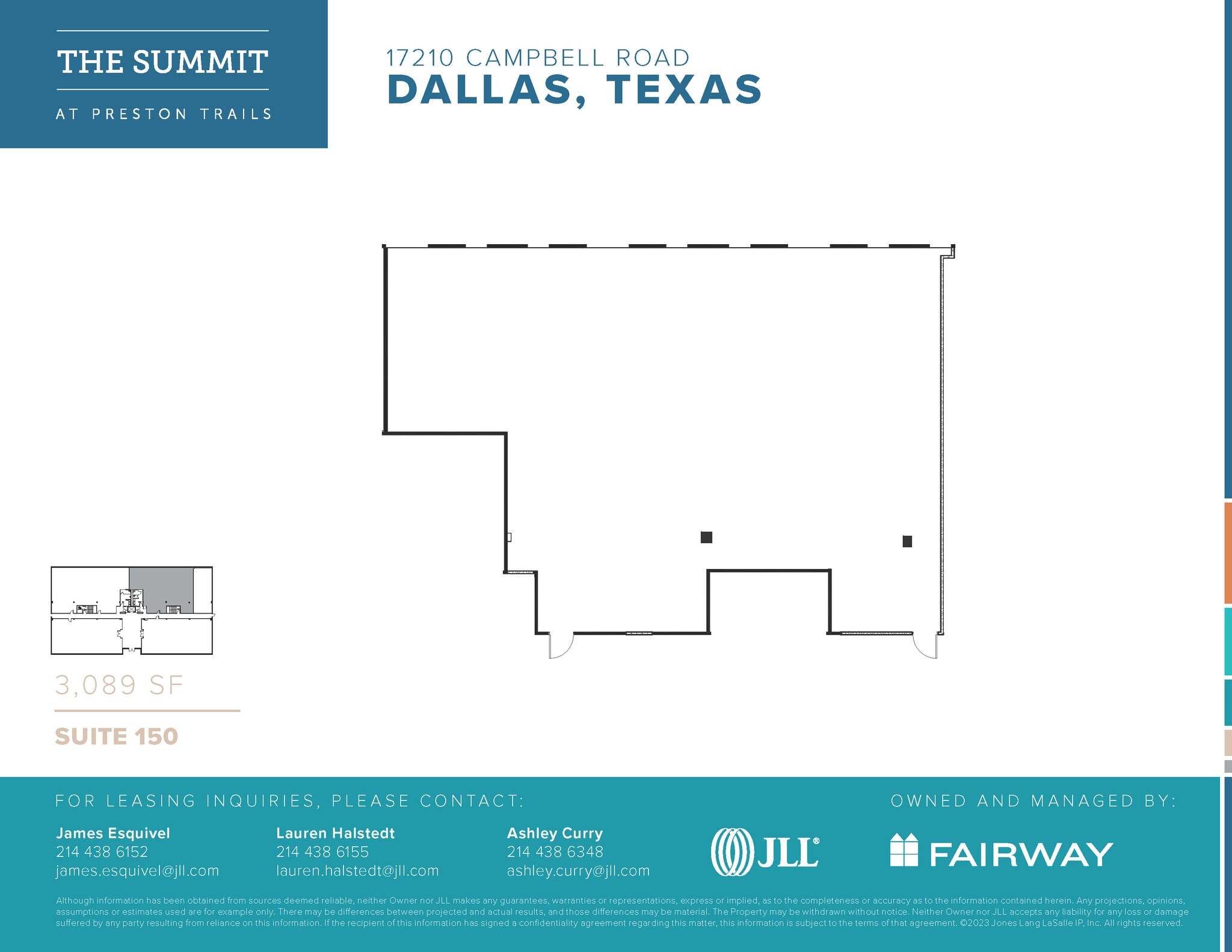 17101 Preston Rd, Dallas, TX for lease Floor Plan- Image 1 of 1