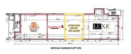 8045 Metcalf Ave, Overland Park, KS for lease Site Plan- Image 2 of 2