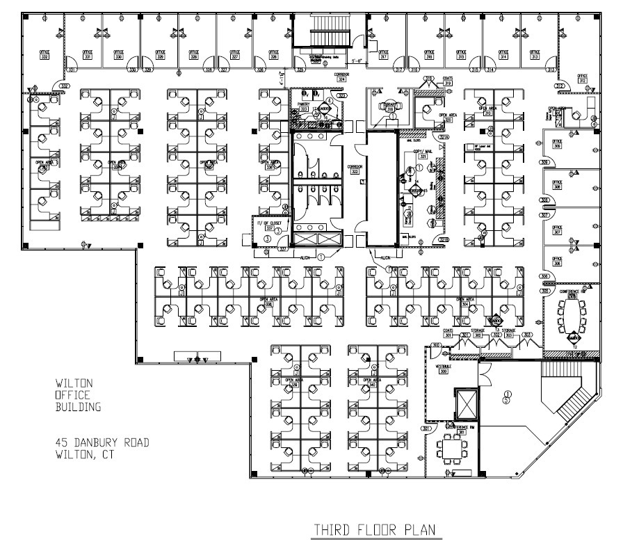 45 Danbury Rd, Wilton, CT for lease Floor Plan- Image 1 of 1