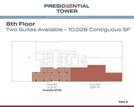 2550 S Clark St, Arlington, VA for lease Floor Plan- Image 1 of 1