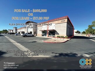 More details for 1324 N Farrell Ct, Gilbert, AZ - Industrial for Sale