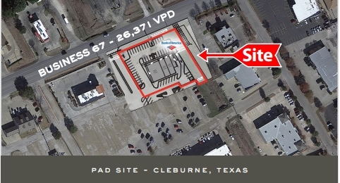 1661-1663 W Henderson St, Cleburne, TX for sale - Building Photo - Image 1 of 1