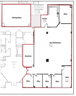 5735 7th St NE, Calgary, AB for lease Floor Plan- Image 1 of 1