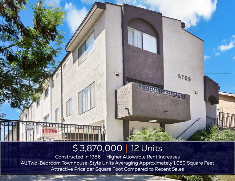 6709 Woodley Ave, Van Nuys, CA for sale - Building Photo - Image 1 of 1