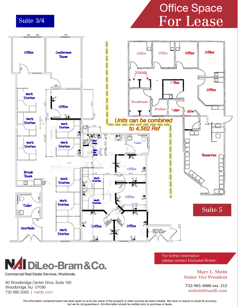 37 Mountain Blvd, Warren, NJ for lease Floor Plan- Image 1 of 1