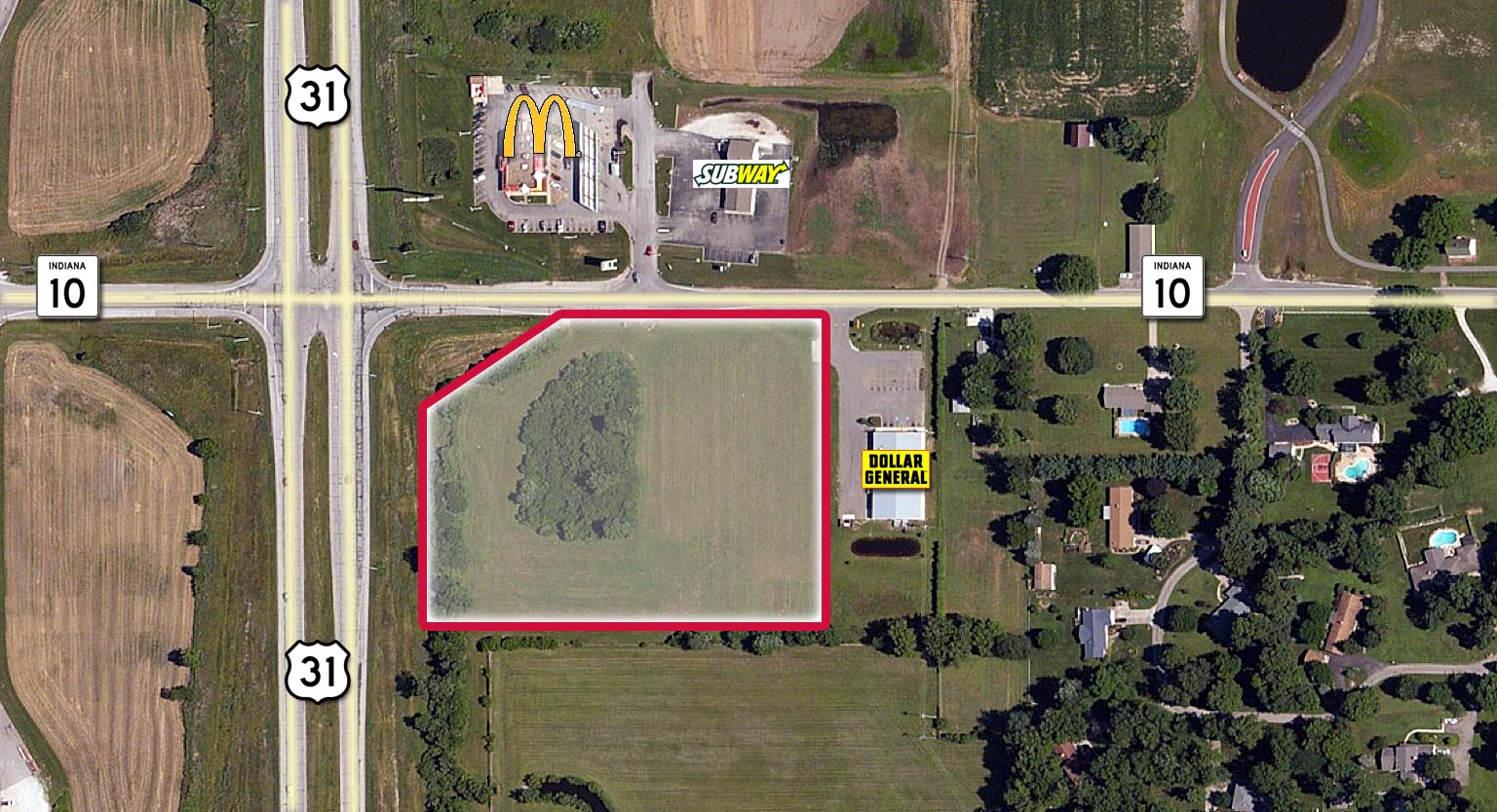 SR10 & US 31, Argos, IN for sale Aerial- Image 1 of 1