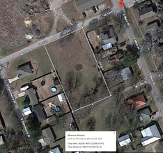 0 12th, Kemp, TX - AERIAL  map view