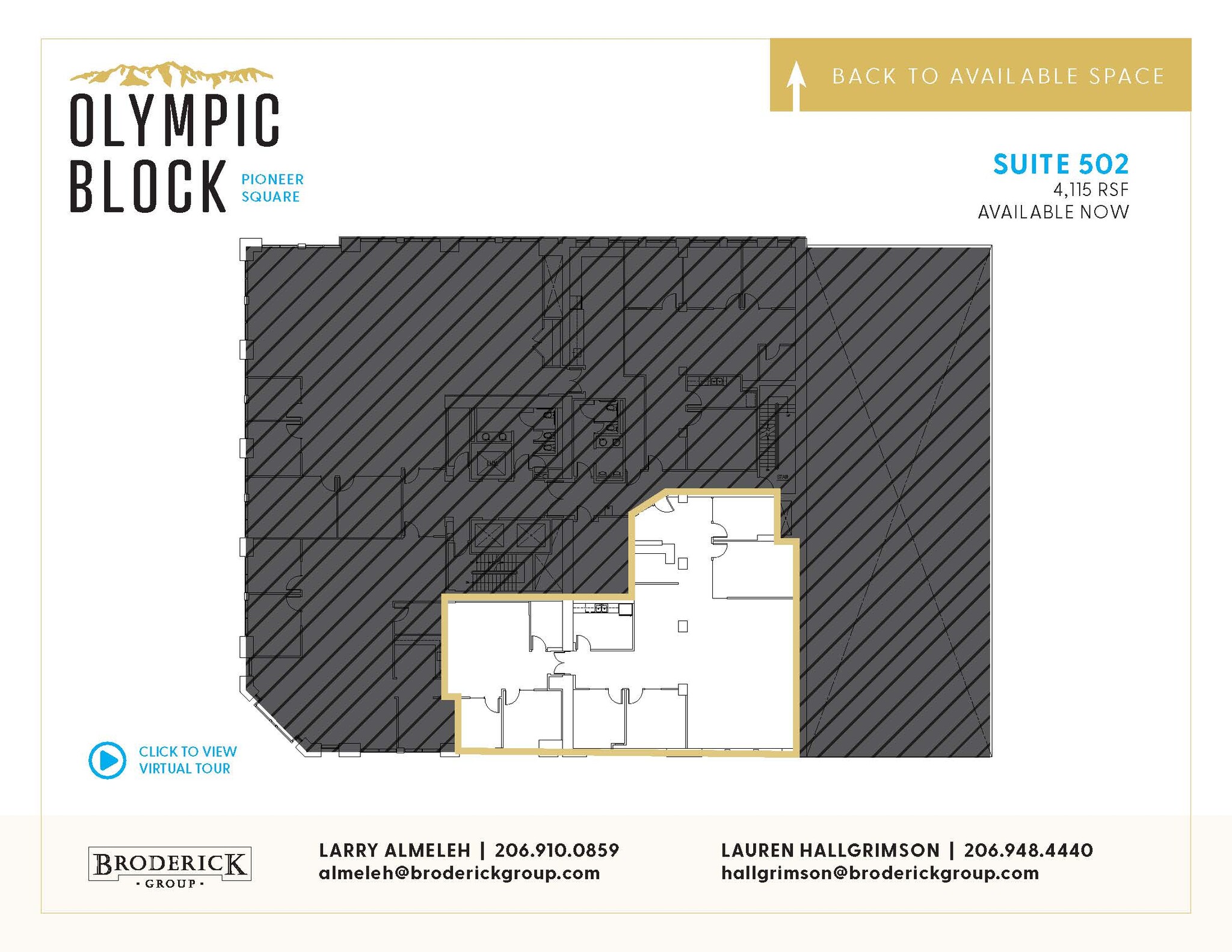 101 Yesler Way, Seattle, WA for lease Floor Plan- Image 1 of 1