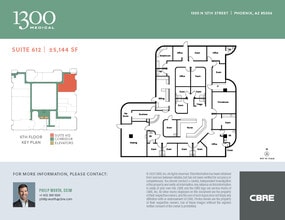 1300 N 12th St, Phoenix, AZ for lease Floor Plan- Image 1 of 1