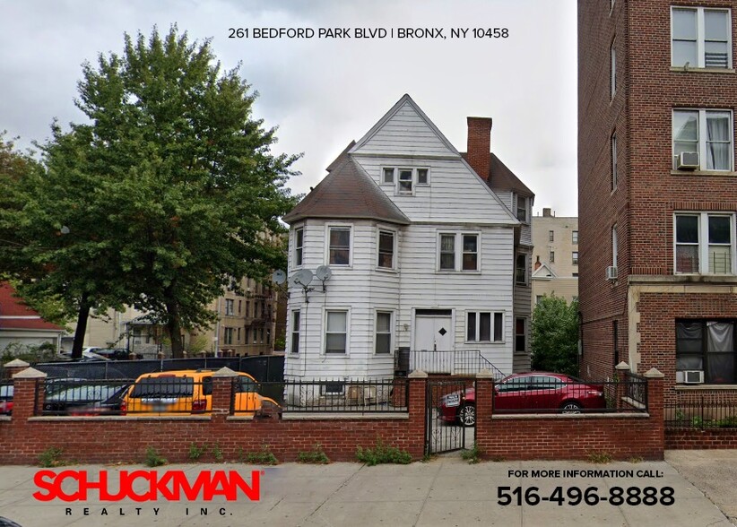 261 Bedford Park Blvd, Bronx, NY for sale - Building Photo - Image 1 of 1