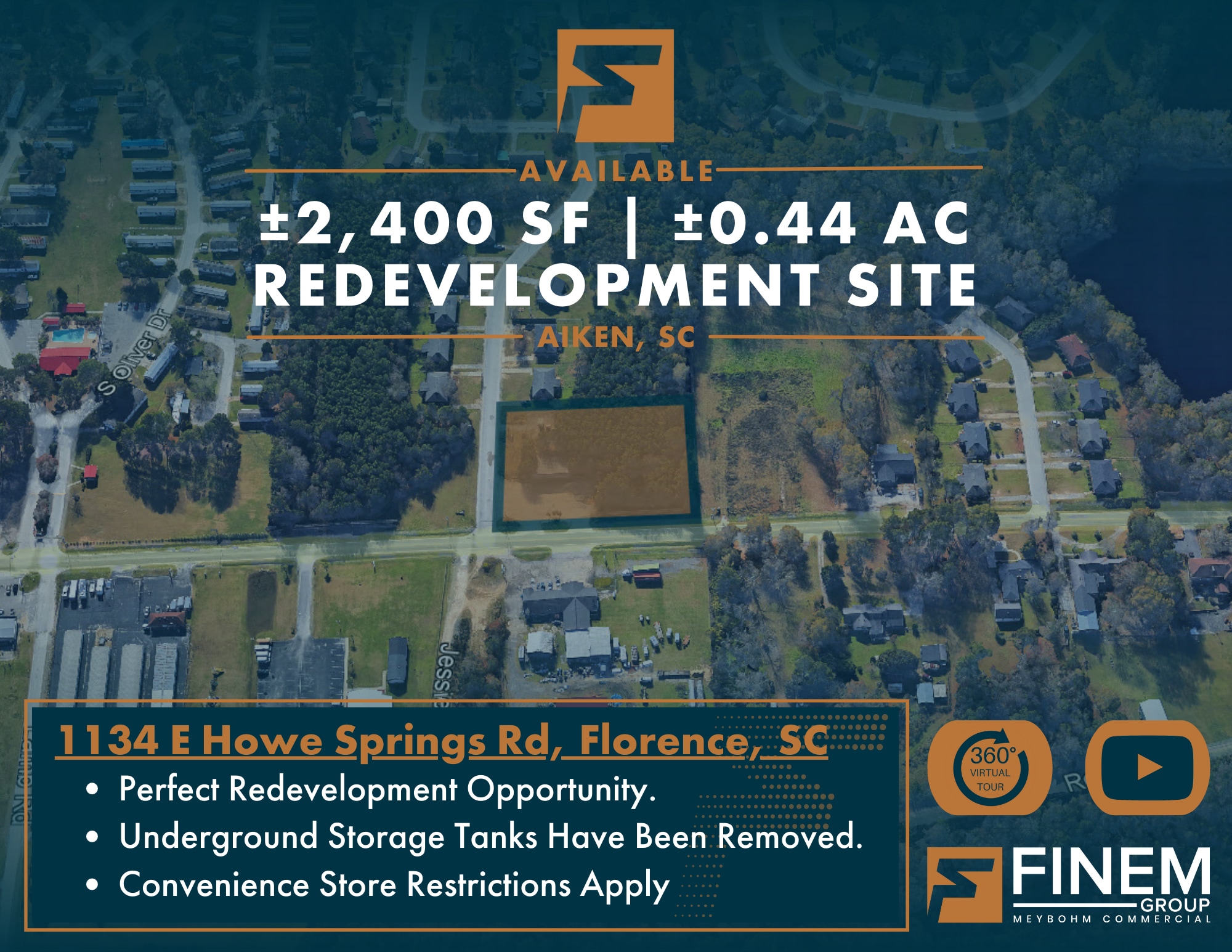 1134 E Howe Springs Rd, Florence, SC for sale Building Photo- Image 1 of 4