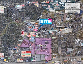 1333 Old Spanish Trl, Houston, TX - AERIAL map view