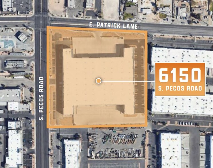 6150 S Pecos Road & E. Patrick Ln, Las Vegas, NV for lease - Aerial - Image 3 of 25