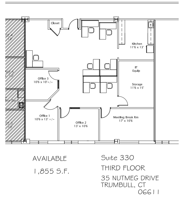 35 Nutmeg Dr, Trumbull, CT for lease Floor Plan- Image 1 of 1