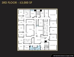 10537 Santa Monica Blvd, Los Angeles, CA for sale Floor Plan- Image 1 of 4