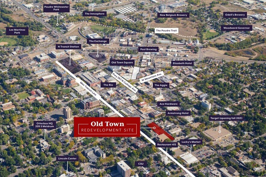 Old Town Redevelopment Site Fort Collins Co For Sale Loopnet Com
