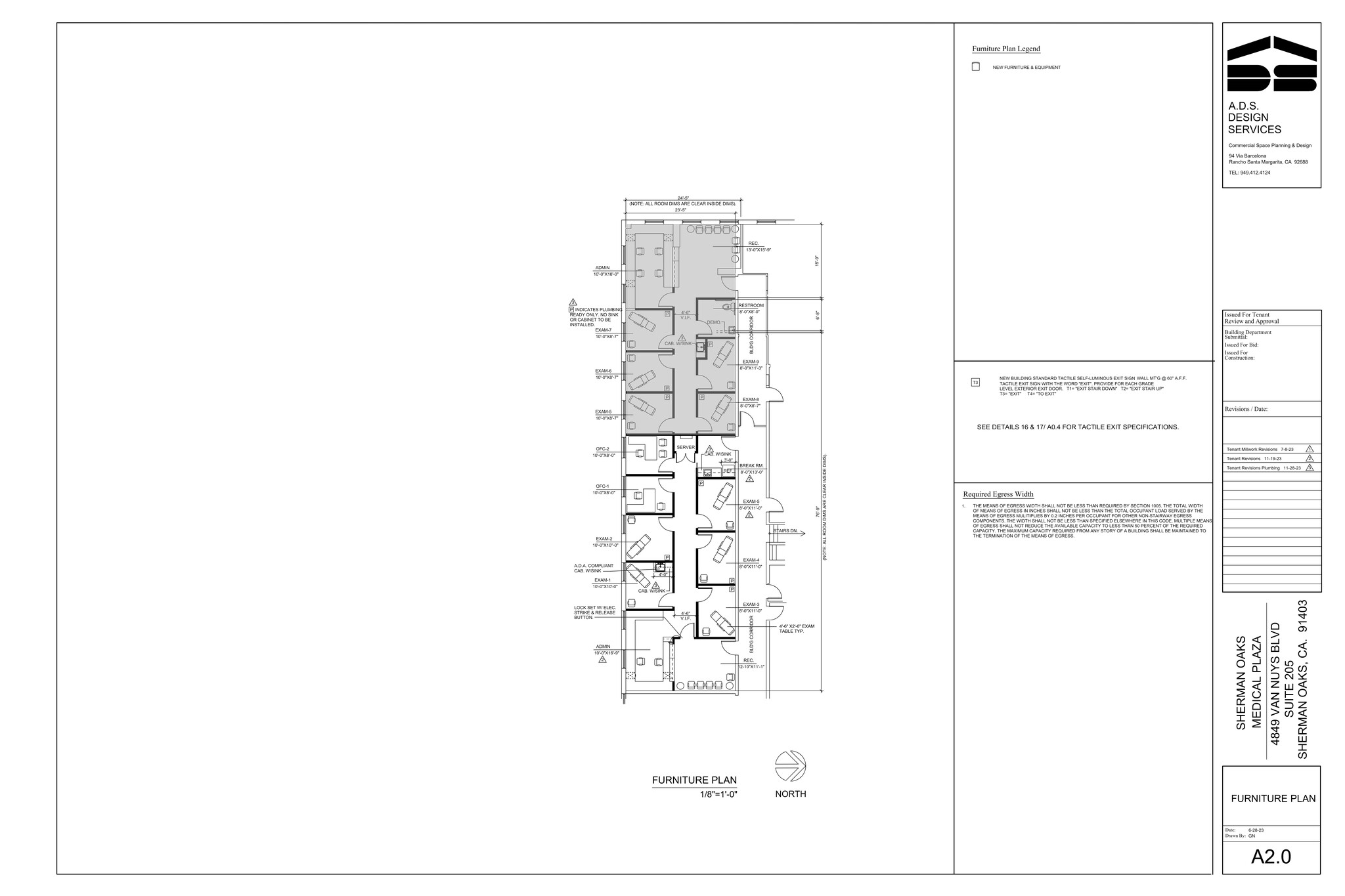 4835-4849 Van Nuys Blvd, Sherman Oaks, CA for lease Site Plan- Image 1 of 4