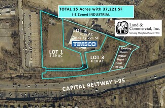 More details for 15 AC Industrial w/ BLDG Inside Beltway – for Sale, Temple Hills, MD