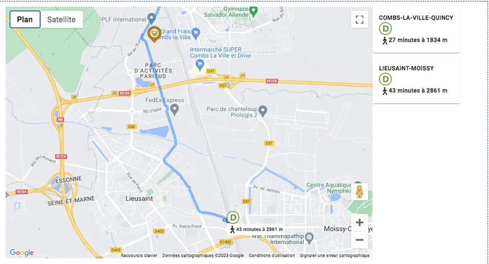 Boulevard Jean Monnet, Combs-la-Ville for lease - Building Photo - Image 2 of 4