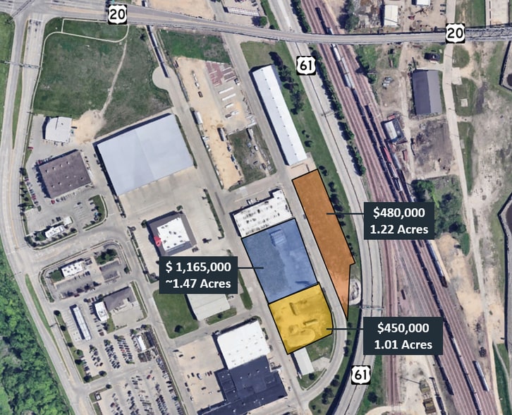 200 S Main St, Dubuque, IA for sale - Aerial - Image 1 of 5