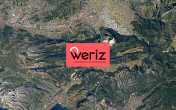 Aubagne, BDR - AERIAL map view