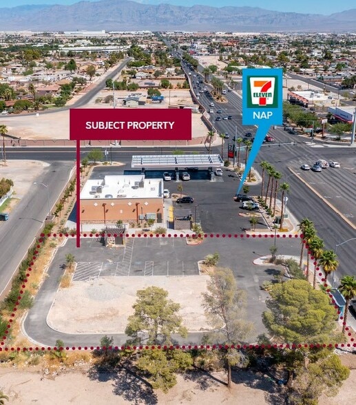 835 N Martin Luther King Blvd, Las Vegas, NV for lease - Aerial - Image 3 of 5