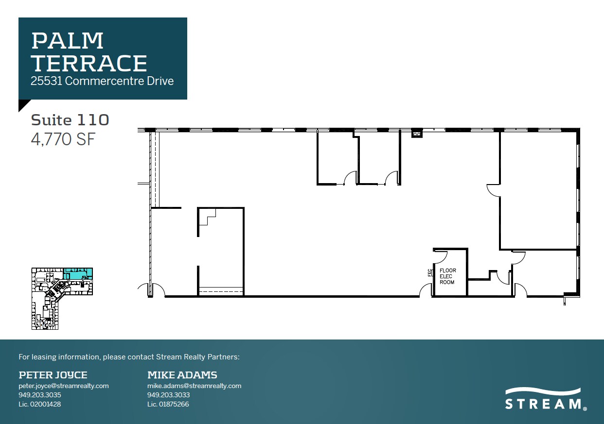 25521 Commercentre Dr, Lake Forest, CA for lease Floor Plan- Image 1 of 1