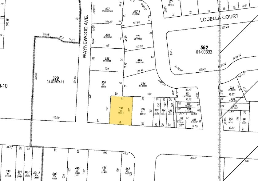 163-165 E Lancaster Ave, Wayne, PA for lease - Plat Map - Image 3 of 6