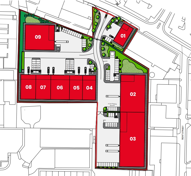 Elizabeth St, Manchester for lease Site Plan- Image 1 of 1