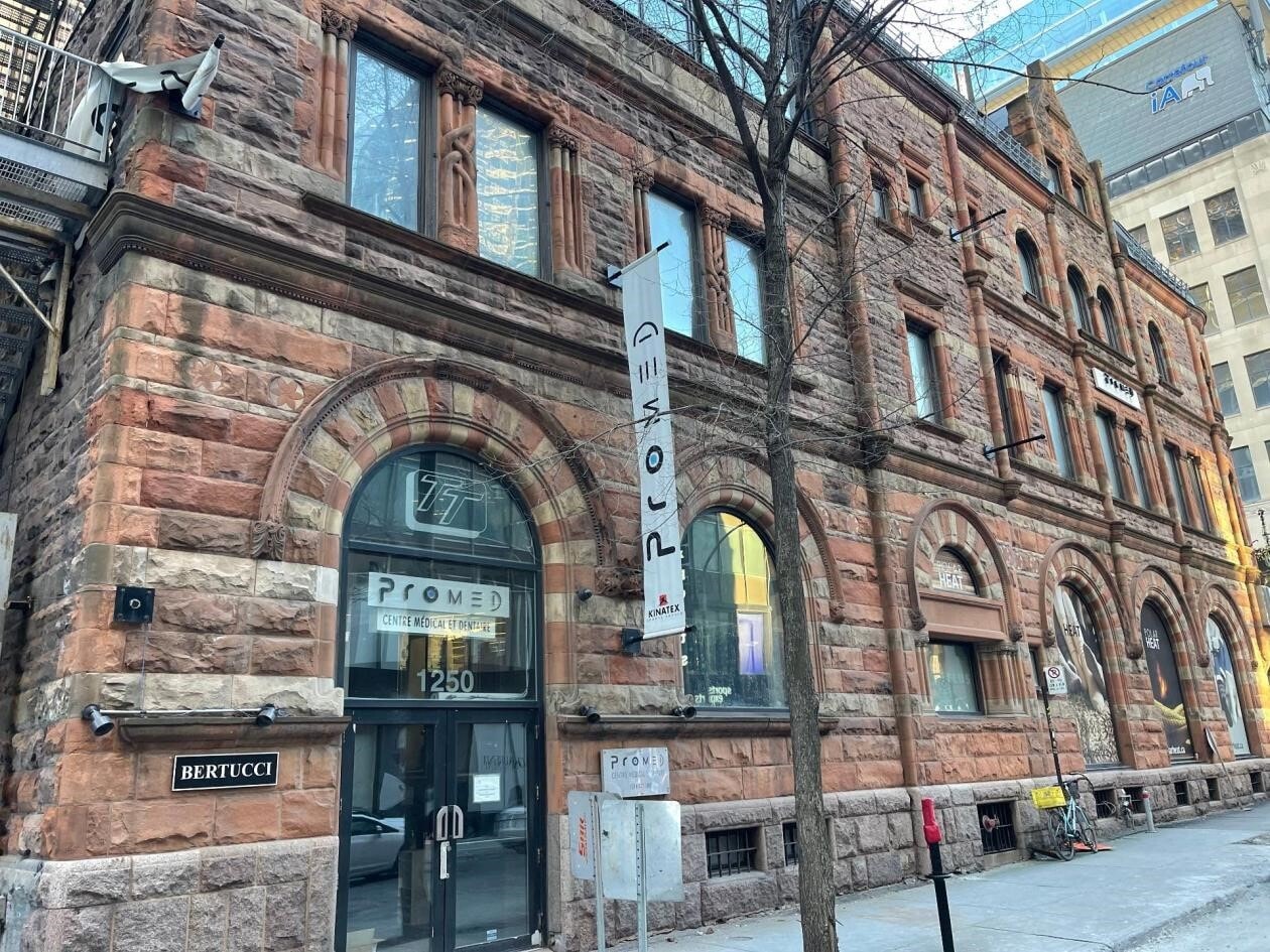 1250 Rue Mansfield, Montréal, QC for sale Building Photo- Image 1 of 1