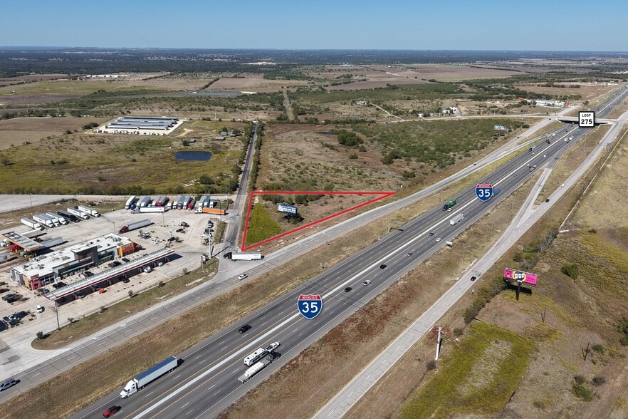 14001 IH 35 Service rd, Jarrell, TX for sale - Aerial - Image 1 of 4
