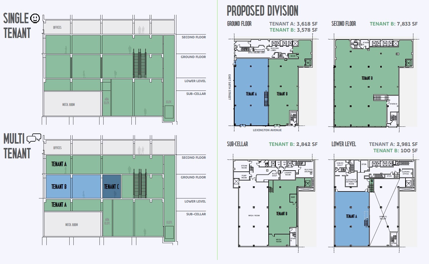 722 Lexington Ave, New York, NY for lease Floor Plan- Image 1 of 1