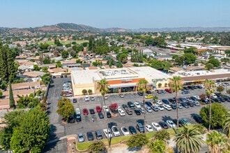 1555 S Garey Ave, Pomona, CA - AERIAL  map view