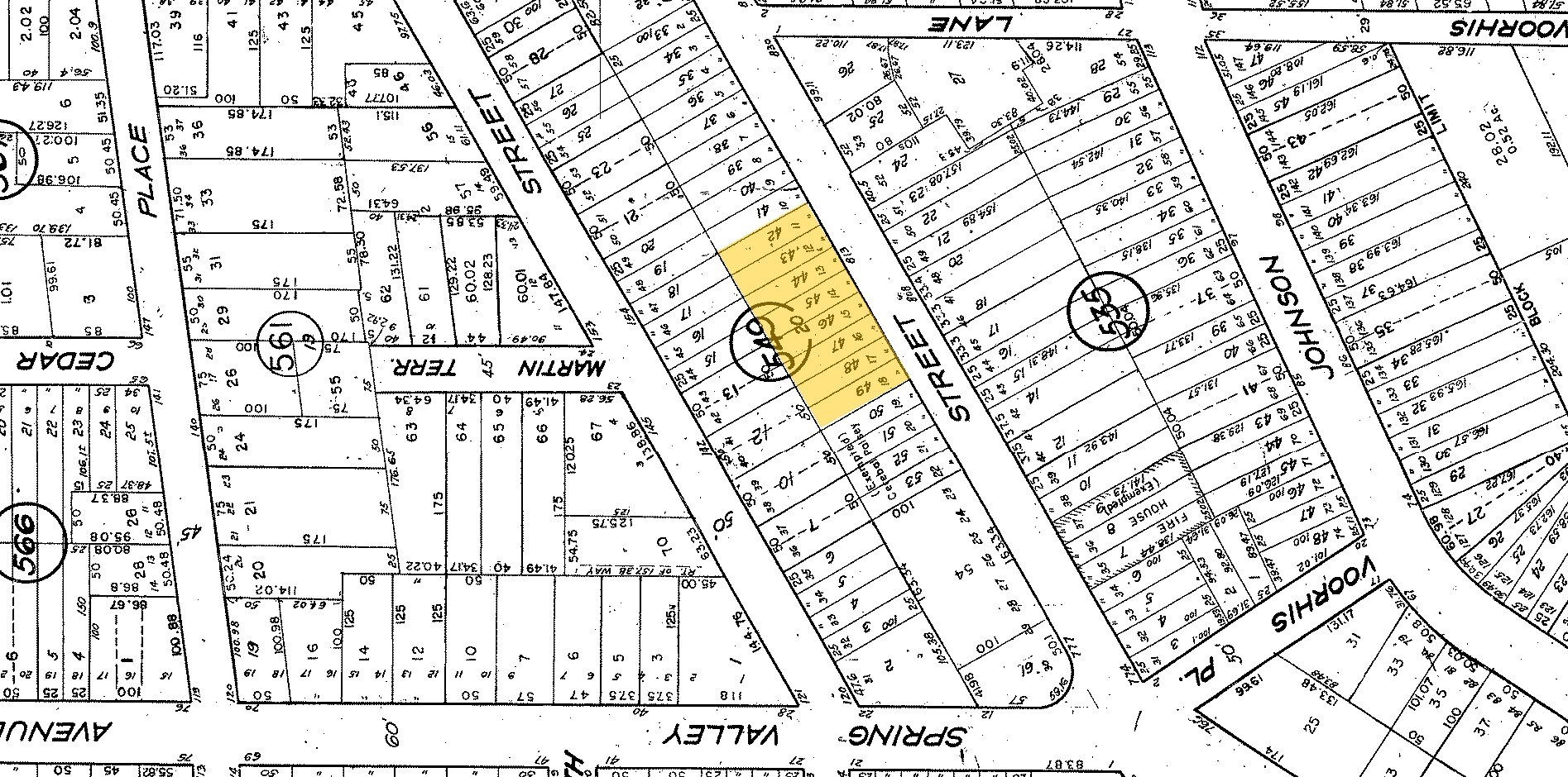 803 Main St, Hackensack, NJ for sale Plat Map- Image 1 of 1