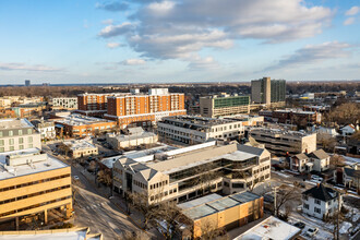 260 E Brown St, Birmingham, MI - aerial  map view