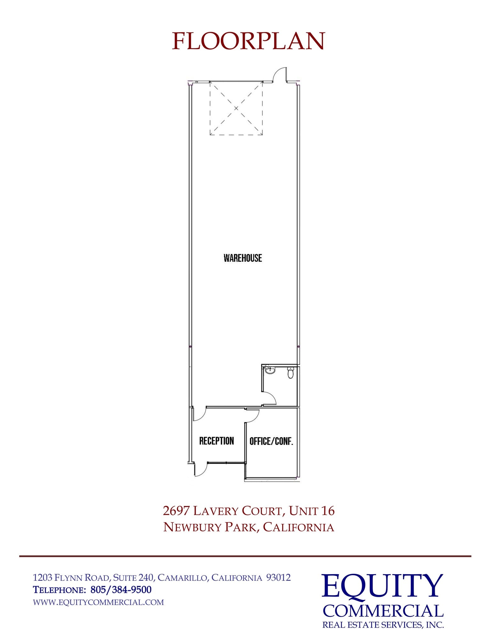 2697 Lavery Ct, Newbury Park, CA for lease Site Plan- Image 1 of 1