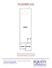 2697 Lavery Ct, Newbury Park, CA for lease Site Plan- Image 1 of 1