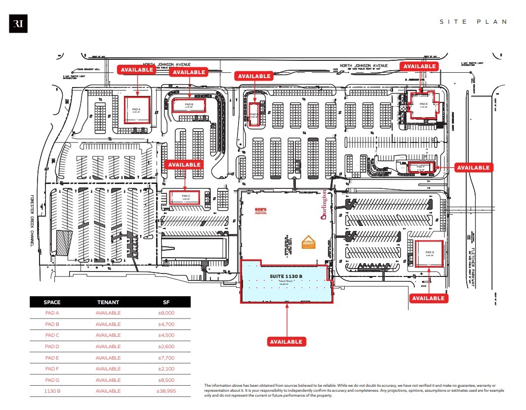 415-761 Parkway Plaza, El Cajon, CA for lease Floor Plan- Image 1 of 1