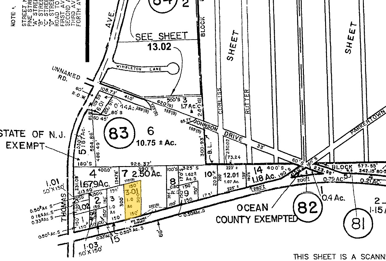 1471 Route 539, Little Egg Harbor Township, NJ 08087 Land for Sale
