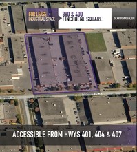 400 Finchdene Sq, Toronto, ON - aerial  map view