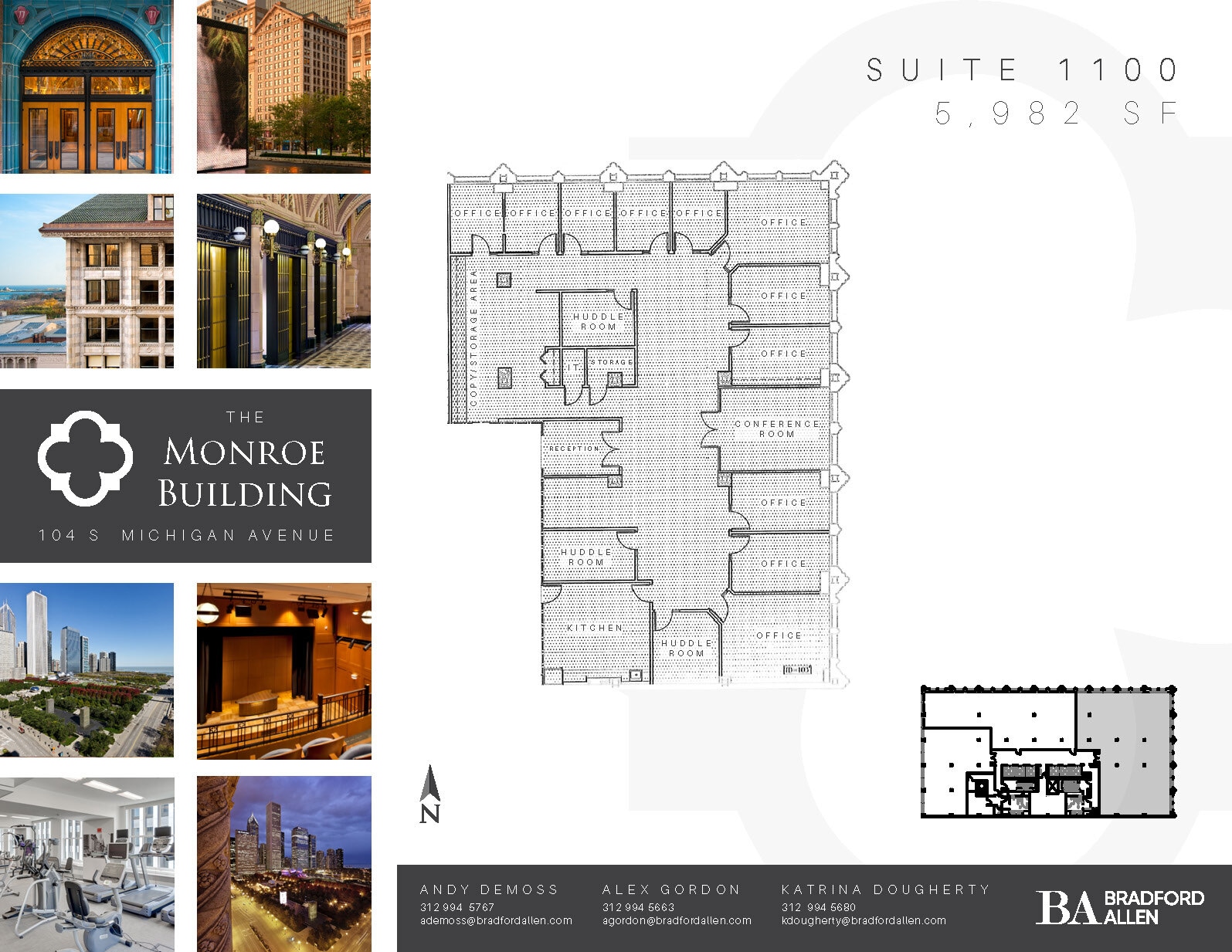 104 S Michigan Ave, Chicago, IL for lease Floor Plan- Image 1 of 5