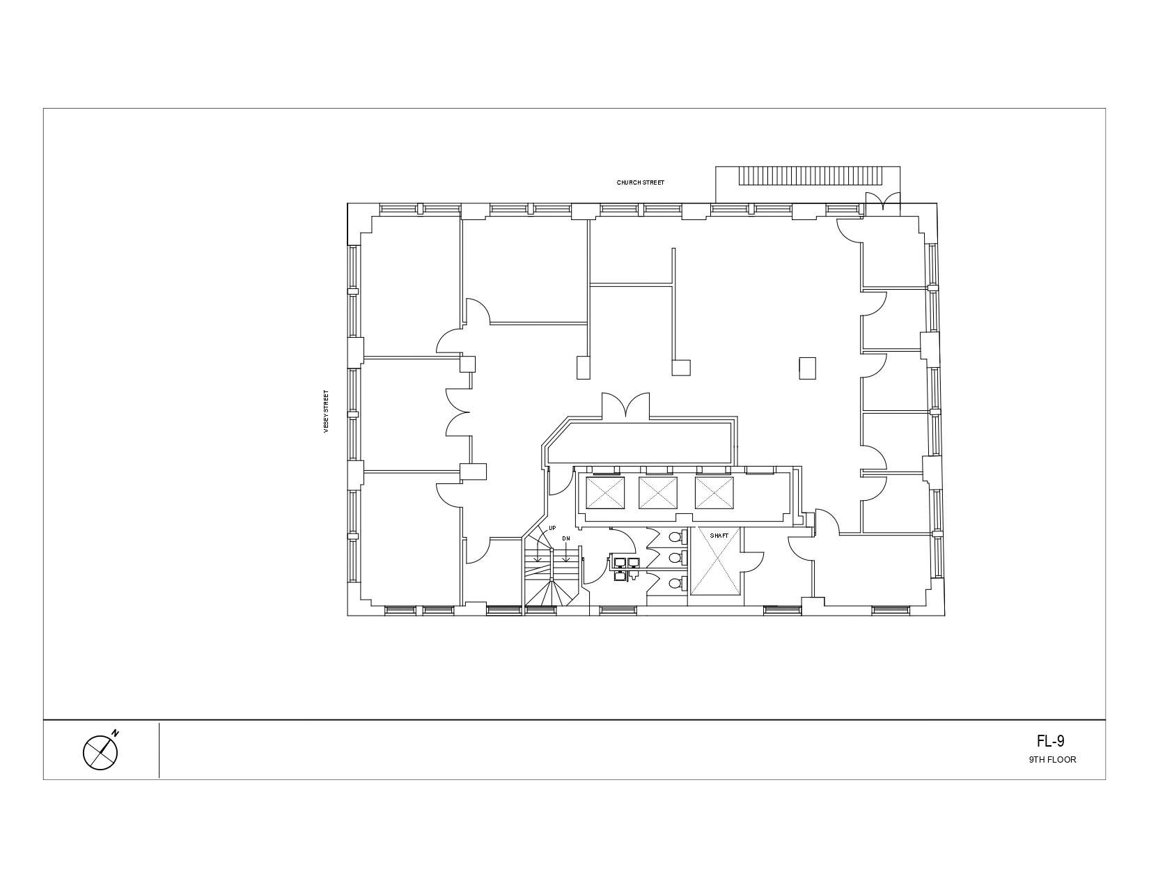 30 Vesey St, New York, NY for lease Floor Plan- Image 1 of 6