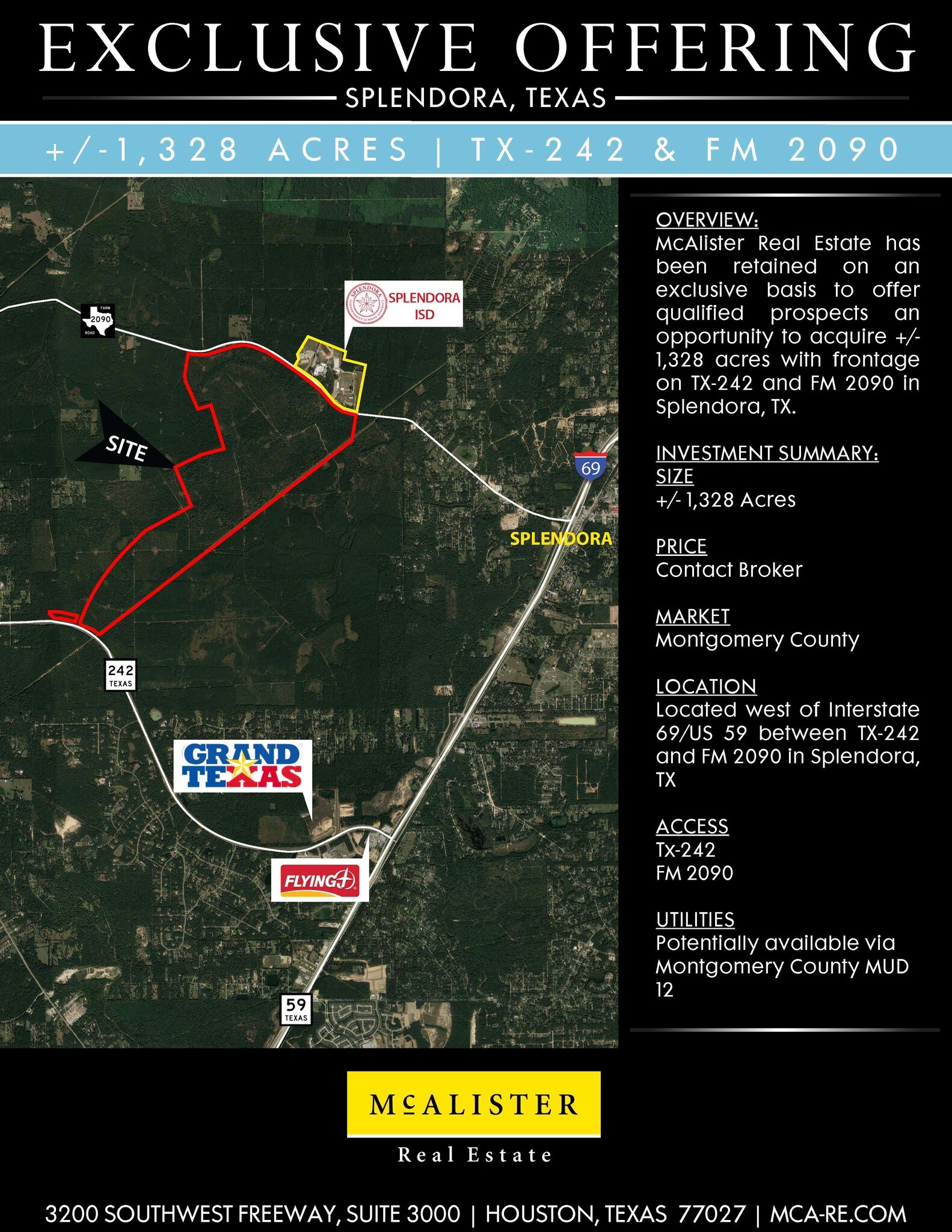 FM 242 & FM 2090 Rd, Splendora, TX for sale Other- Image 1 of 1