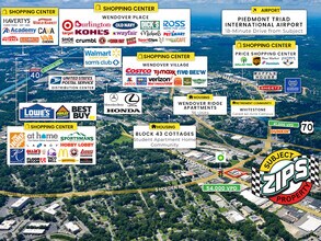 2806 Patterson St, Greensboro, NC - AERIAL map view - Image1